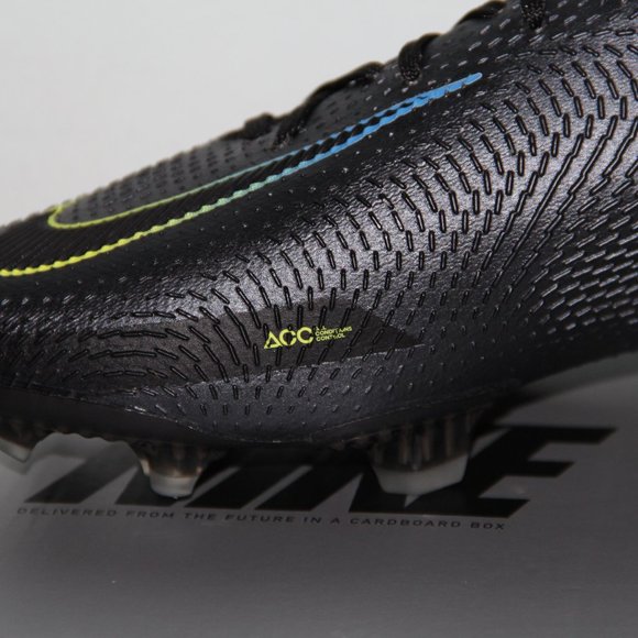 Nike Phantom GT Elite FG Black Cyber Soccer Cleats Mens 7.5 Womens 9 - Picture 4 of 8